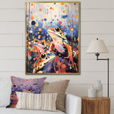 Popart Frog Popart - Frog Canvas Wall Art
