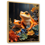 Expressionist Frog Spirit - Frog Wall Decor
