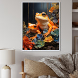 Expressionist Frog Spirit - Frog Wall Decor