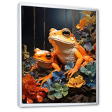Expressionist Frog Spirit - Frog Wall Decor