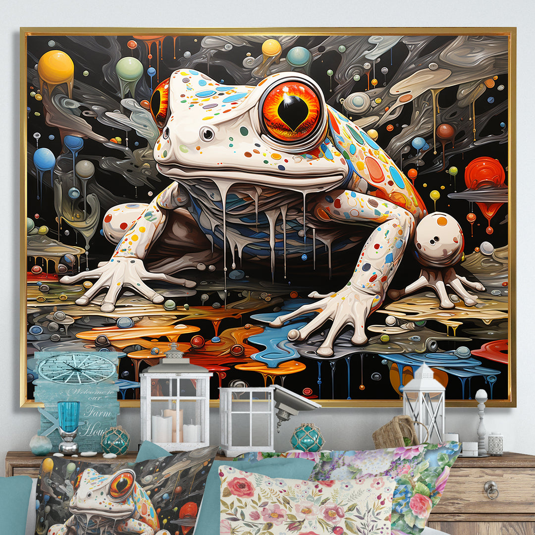 Minimalism Frogs Toads - Frog Wall Decor