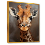 Selfie Giraffe In Sepia Tone - Giraffe Wall Art Prints