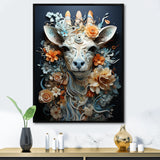 Grey Giraffe Surreal Savanna - Giraffe Wall Art Prints