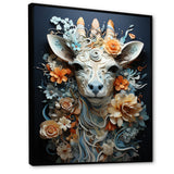 Grey Giraffe Surreal Savanna - Giraffe Wall Art Prints