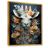 Grey Giraffe Surreal Savanna - Giraffe Wall Art Prints