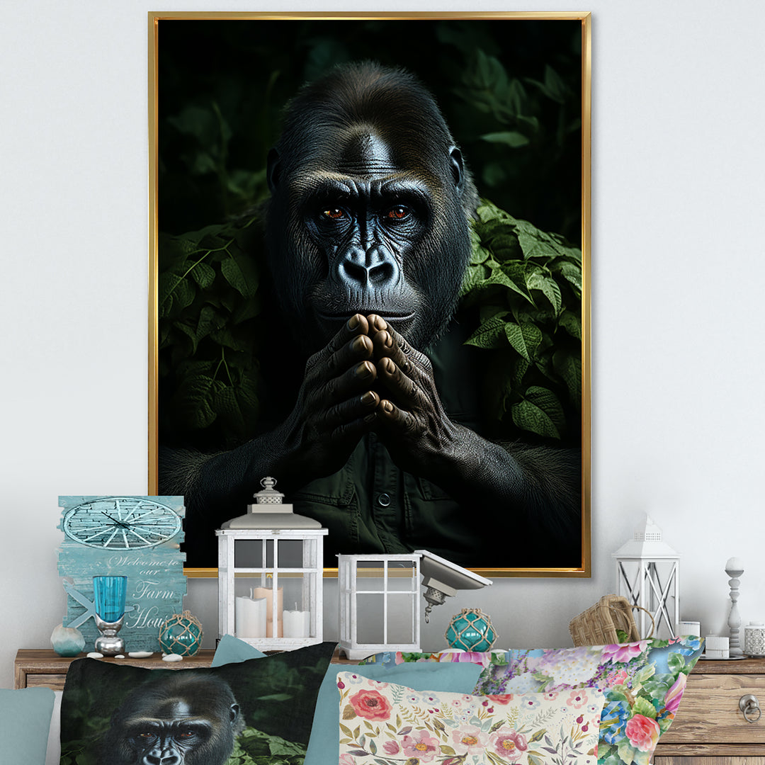 Gorilla Serenity Photography - Gorilla Wall Decor