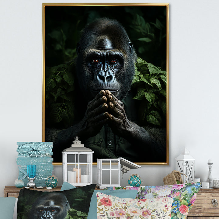 Gorilla Serenity Photography - Gorilla Wall Decor