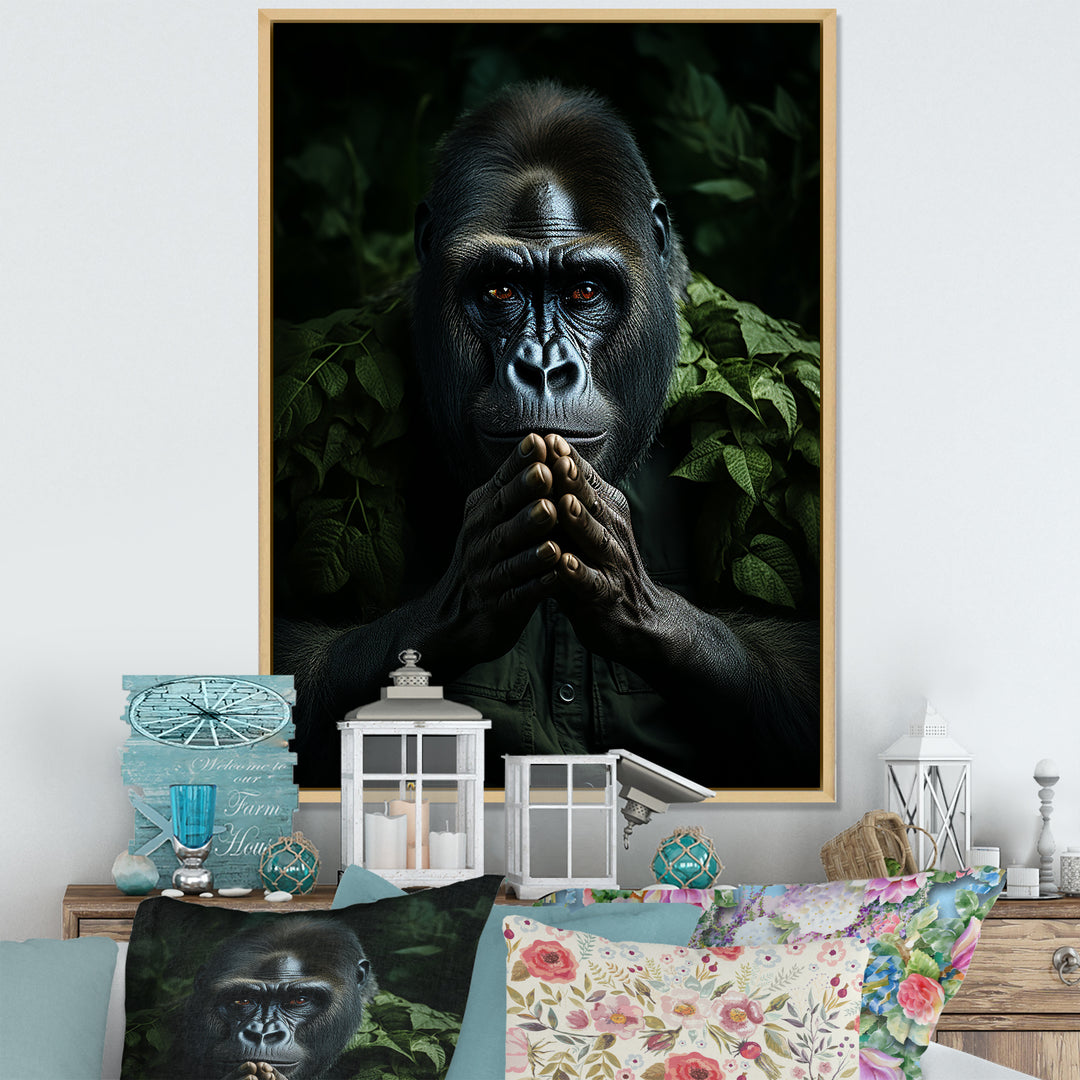 Gorilla Serenity Photography - Gorilla Wall Decor