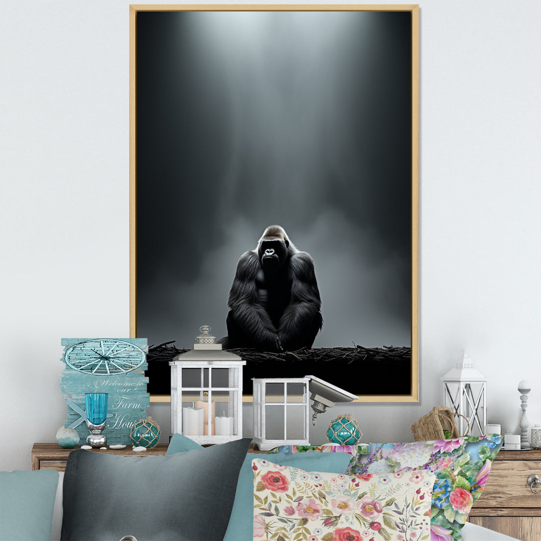 Gorilla Solitude Photography - Gorilla Wall Art Prints
