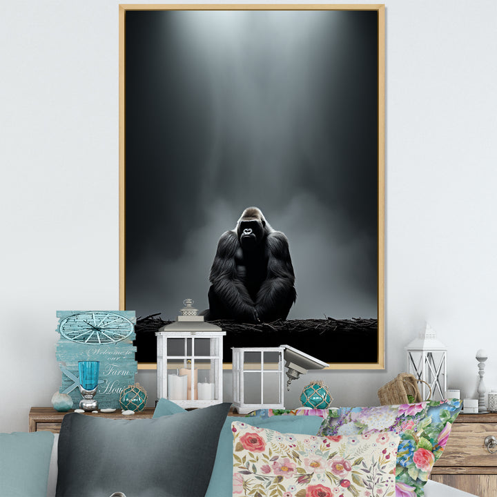 Gorilla Solitude Photography - Gorilla Wall Art Prints