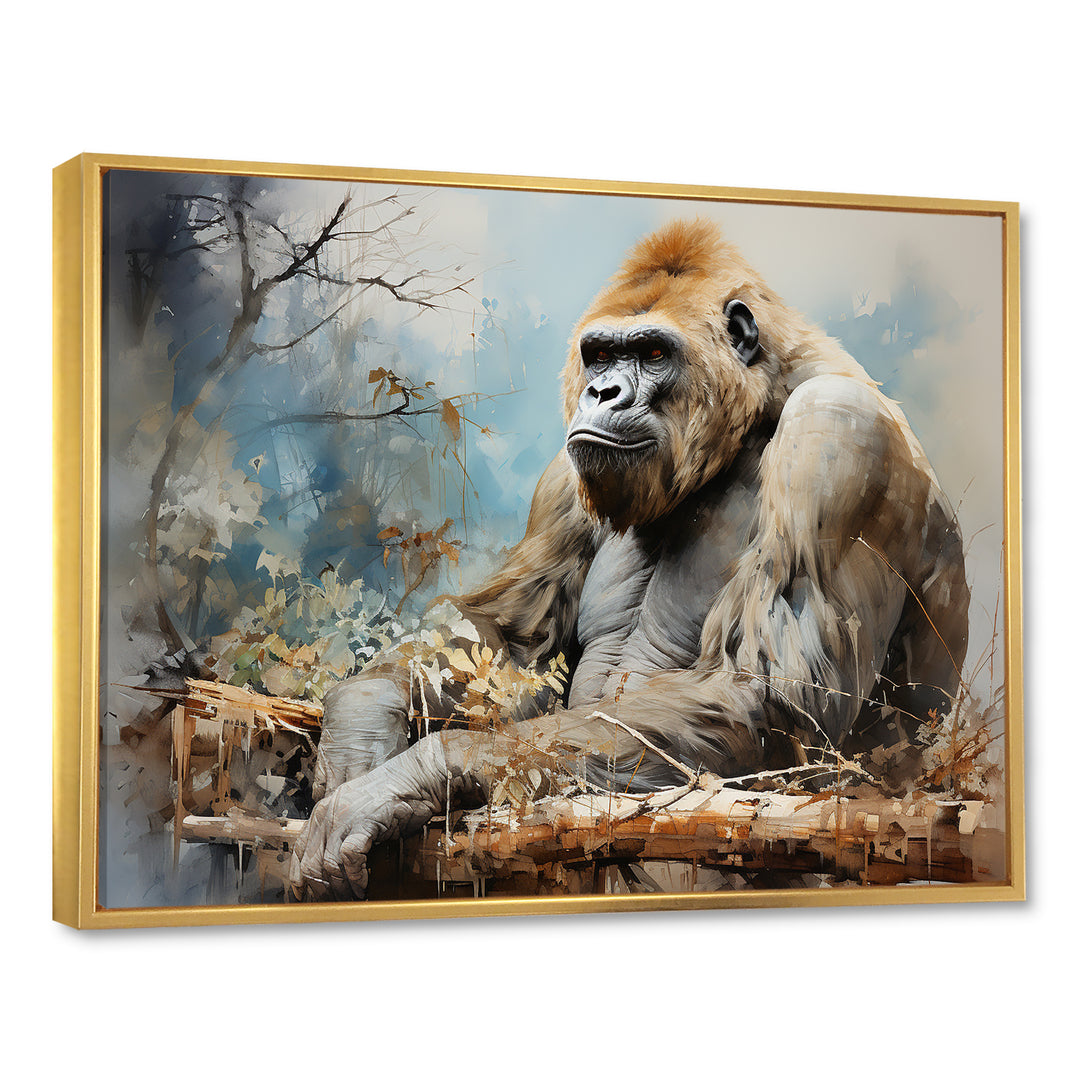 Gorillas Reverie - Gorilla Home Decor Art