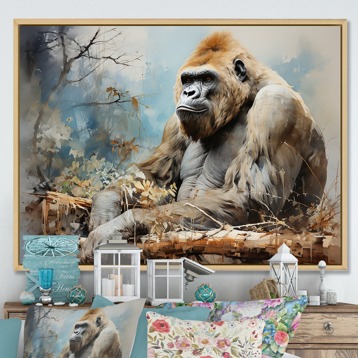 Gorillas Reverie - Gorilla Home Decor Art