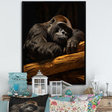 Gorillas Siesta - Gorilla Living Room Wall Art