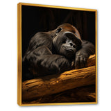 Gorillas Siesta - Gorilla Living Room Wall Art