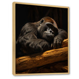 Gorillas Siesta - Gorilla Living Room Wall Art