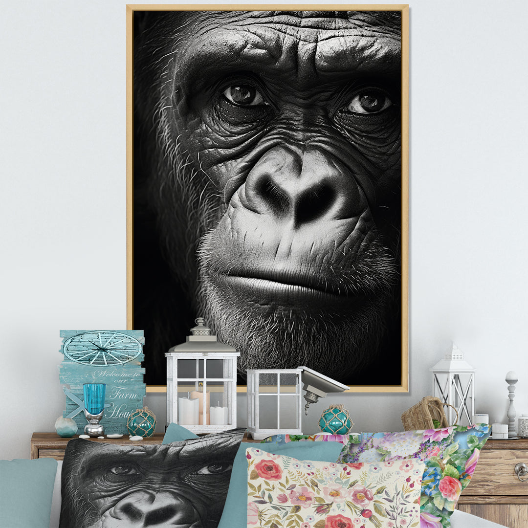 The Gorilla Matriarch - Gorilla Wall Decor