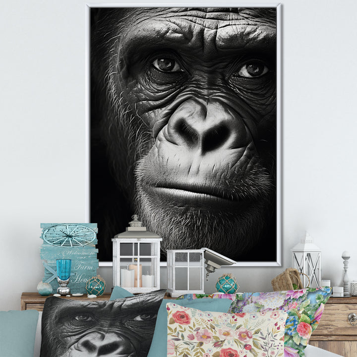 The Gorilla Matriarch - Gorilla Wall Decor