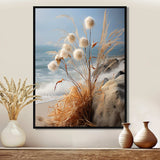 Beachgrass Photography Horizon I - Floral Canvas Wall Art