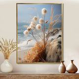 Beachgrass Photography Horizon I - Floral Canvas Wall Art