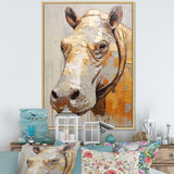 Hippopotamus Portrait - Hippopotamus Home Decor Art