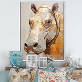 Hippopotamus Portrait - Hippopotamus Home Decor Art