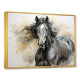Hooves In Harmony Horse - Horse Canvas Wall Art