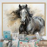 Hooves In Harmony Horse - Horse Canvas Wall Art