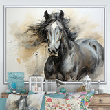 Hooves In Harmony Horse - Horse Canvas Wall Art