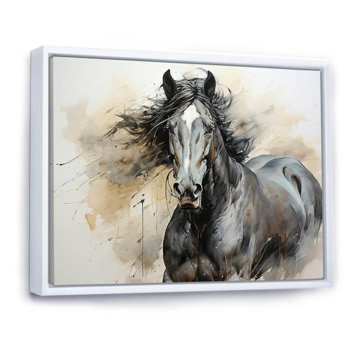 Hooves In Harmony Horse - Horse Canvas Wall Art