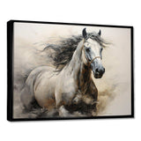 Hooves In Harmony Horse I - Animals Canvas Wall Art