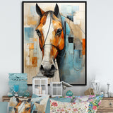 Horse Grace Portrait - Brown Horse Wall Art