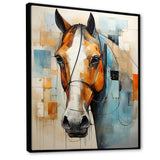 Horse Grace Portrait - Brown Horse Wall Art