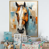 Horse Grace Portrait - Brown Horse Wall Art