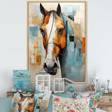 Horse Grace Portrait - Brown Horse Wall Art