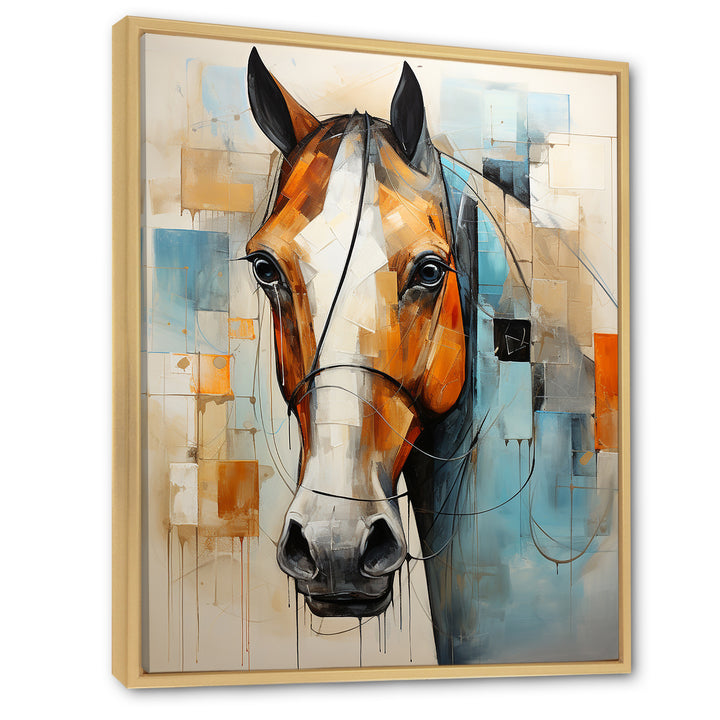 Horse Grace Portrait - Brown Horse Wall Art