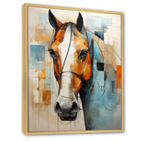 Horse Grace Portrait - Brown Horse Wall Art