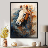 Horse Grace Portrait I - Animals Canvas Wall Art