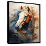 Horse Grace Portrait I - Animals Canvas Wall Art