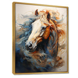 Horse Grace Portrait I - Animals Canvas Wall Art