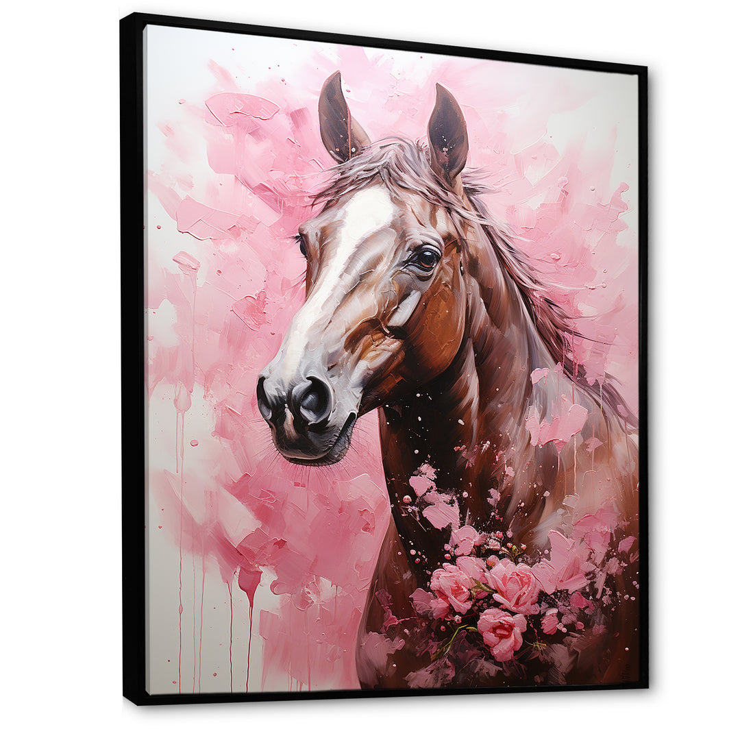 Romantic Horse Companions - Horse Living Room Wall Art