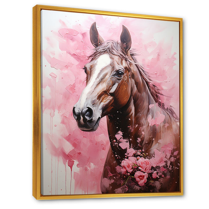 Romantic Horse Companions - Horse Living Room Wall Art