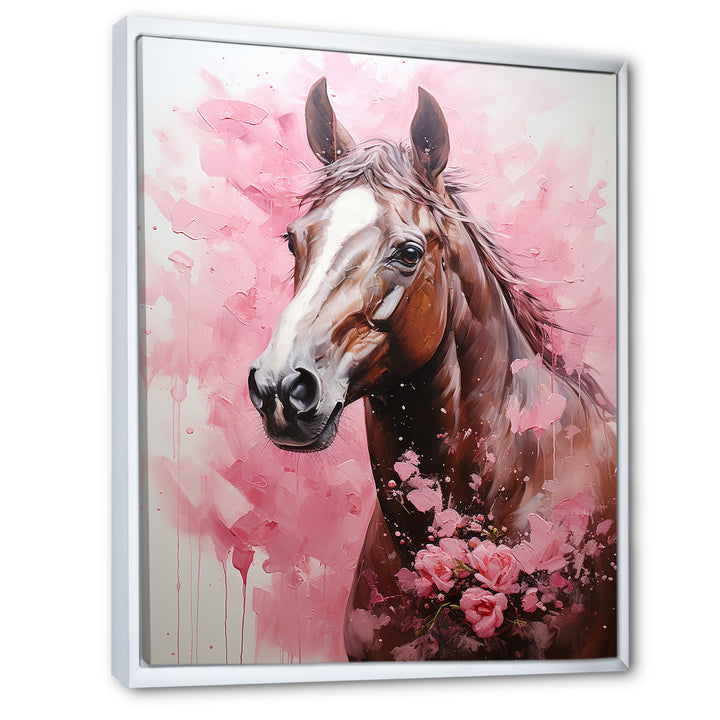 Romantic Horse Companions - Horse Living Room Wall Art