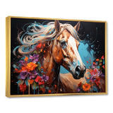 Horse Portrait Street Art - Horse Wall Decor