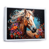 Horse Portrait Street Art - Horse Wall Decor