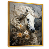 Blooming Surreal Equine Portrait - Horse Wall Art Prints