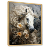 Blooming Surreal Equine Portrait - Horse Wall Art Prints