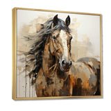 Horse Symbolic Freedom - Animals Canvas Wall Art