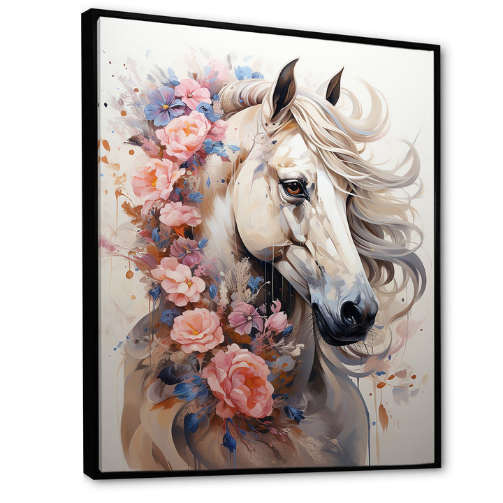 Graffiti Urban Trot Majestic Horse - Horse Home Decor Art