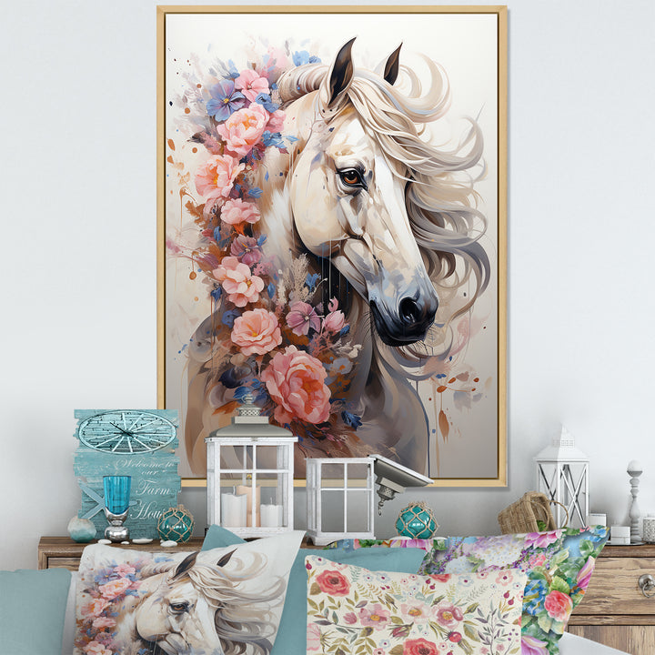 Graffiti Urban Trot Majestic Horse - Horse Home Decor Art