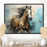 Whimsical Canter Galloping Horse - Horse Wall Decor